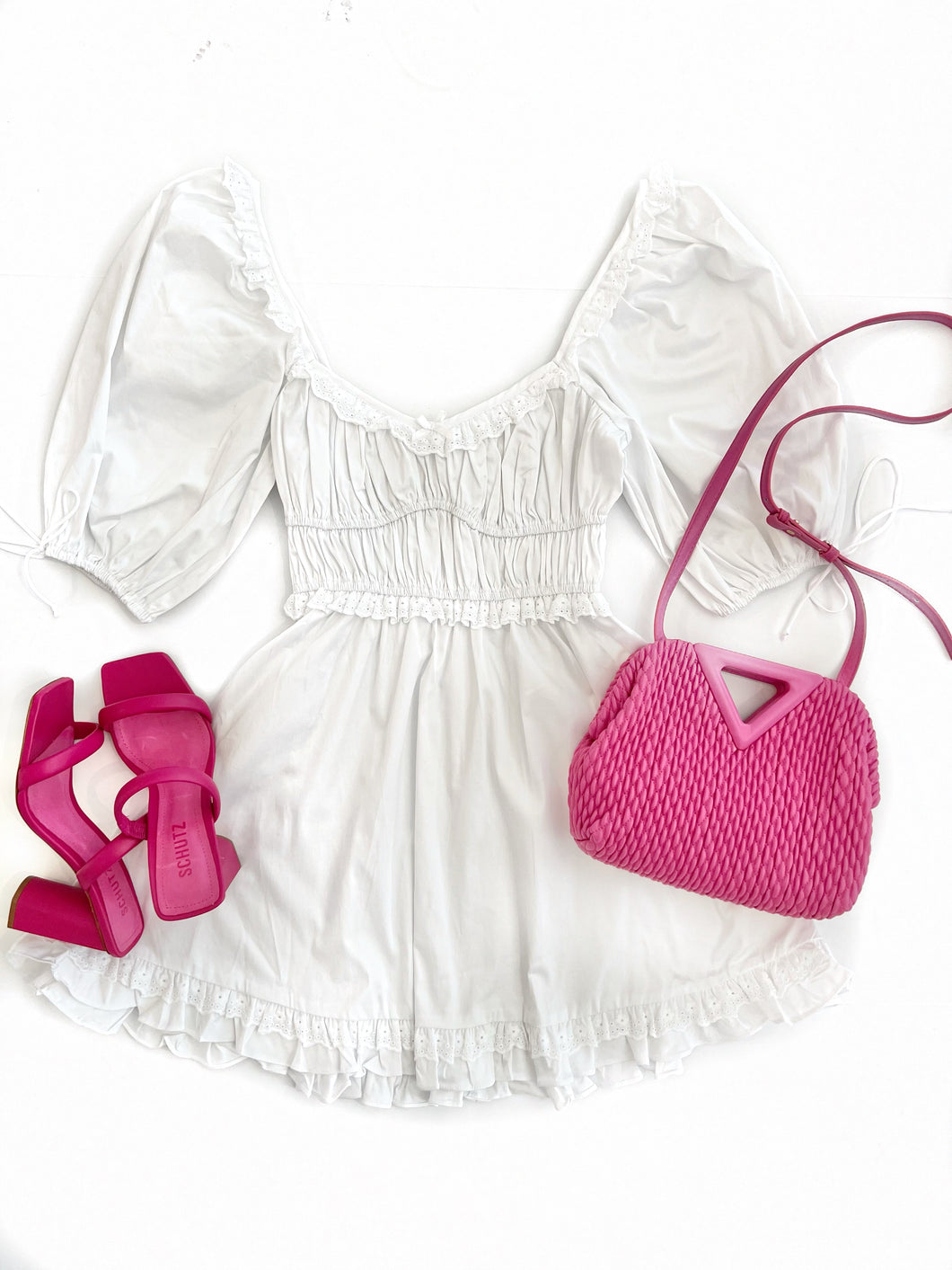 Jackson Mini Dress - White