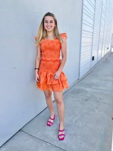 Cia Dress - Orange